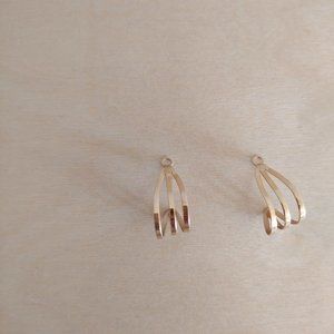 14K Gold Earrings Jacket